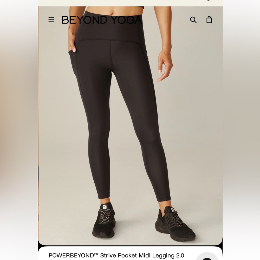Beyond yoga POWERBEYOND Strive Pocket Midi Legging